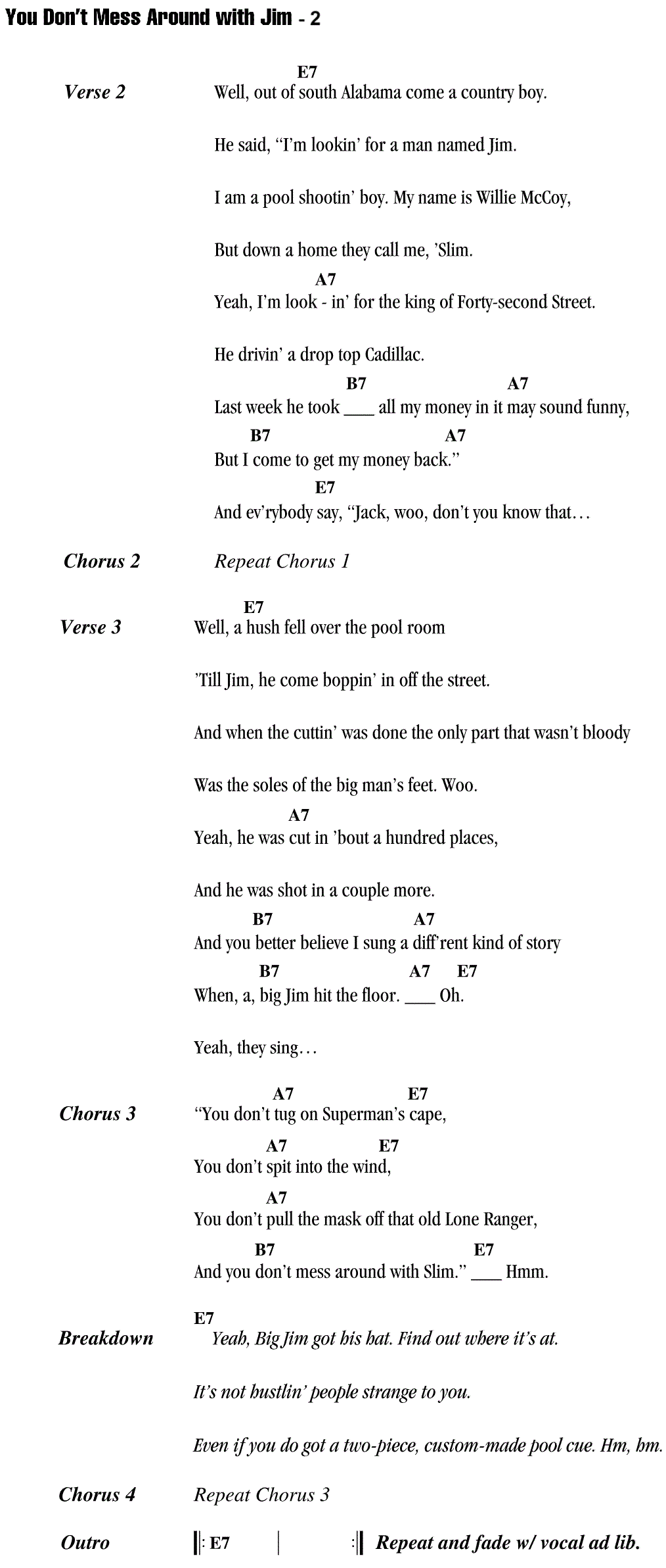 Chords